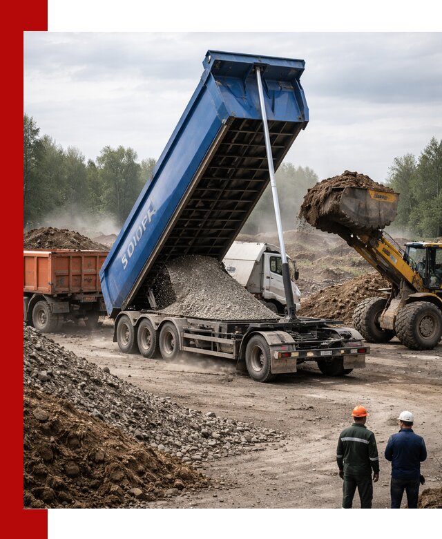 Аренда тонар 40 тонн в Ахтубинске с доставкой материалов