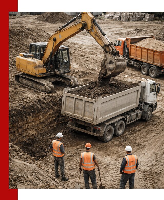 Разработка грунта для строительства и благоустройства в Ахтубинске