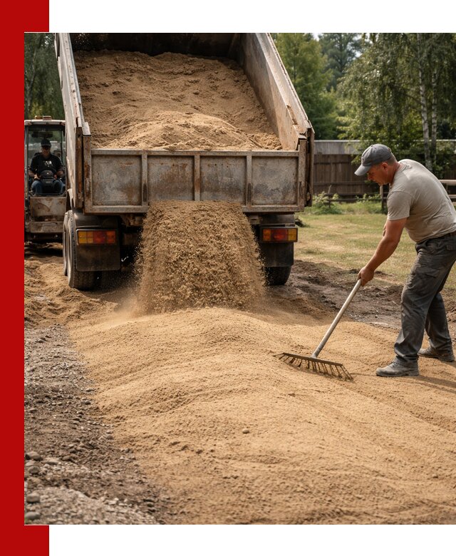 Отсыпка участка песком в Ахтубинске быстро и качественно