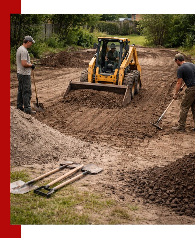 Планировка участка грунтом с вывозом и доставкой в Ахтубинске